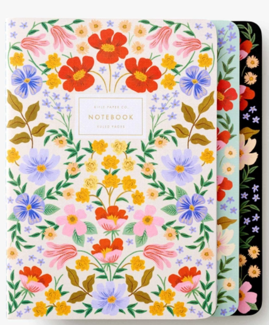 Assorted Set of 3 Bramble Notebooks