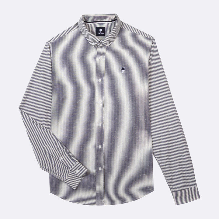 Ivoy Cotton Shirt | Striped
