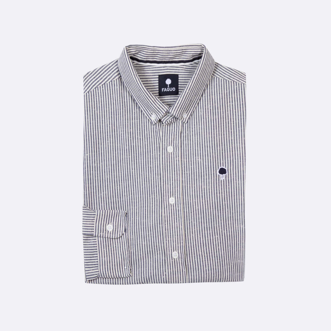 Ivoy Cotton Shirt | Striped