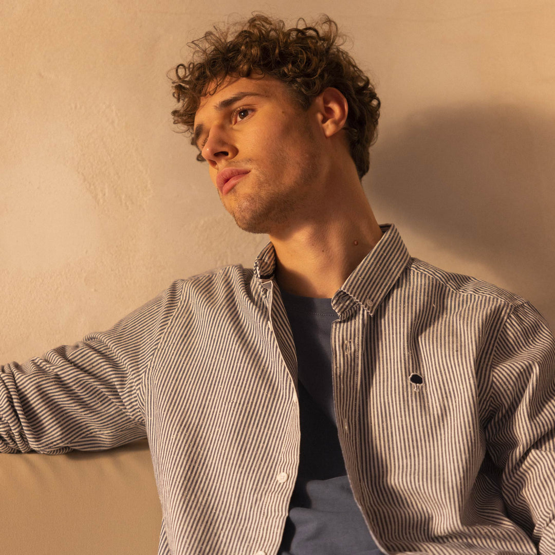Ivoy Cotton Shirt | Striped