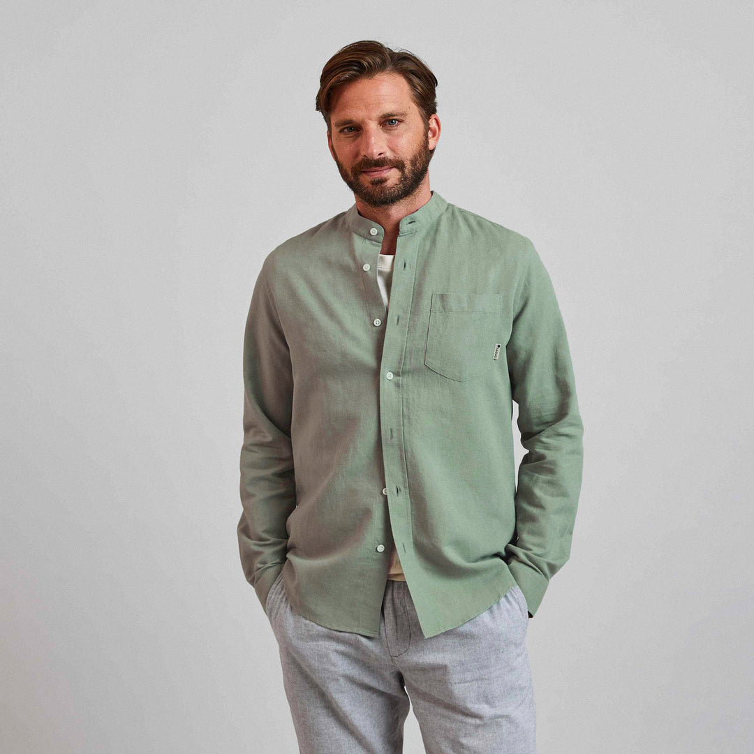 Chiavari Cotton Shirt | Green