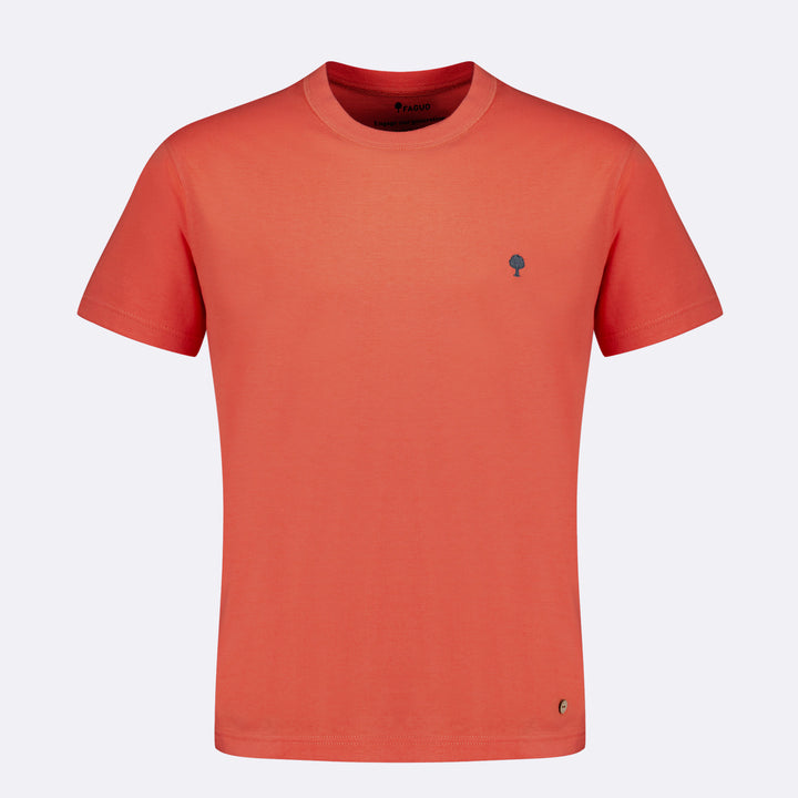 Arcy Basic Cotton T-Shirt | Kaki