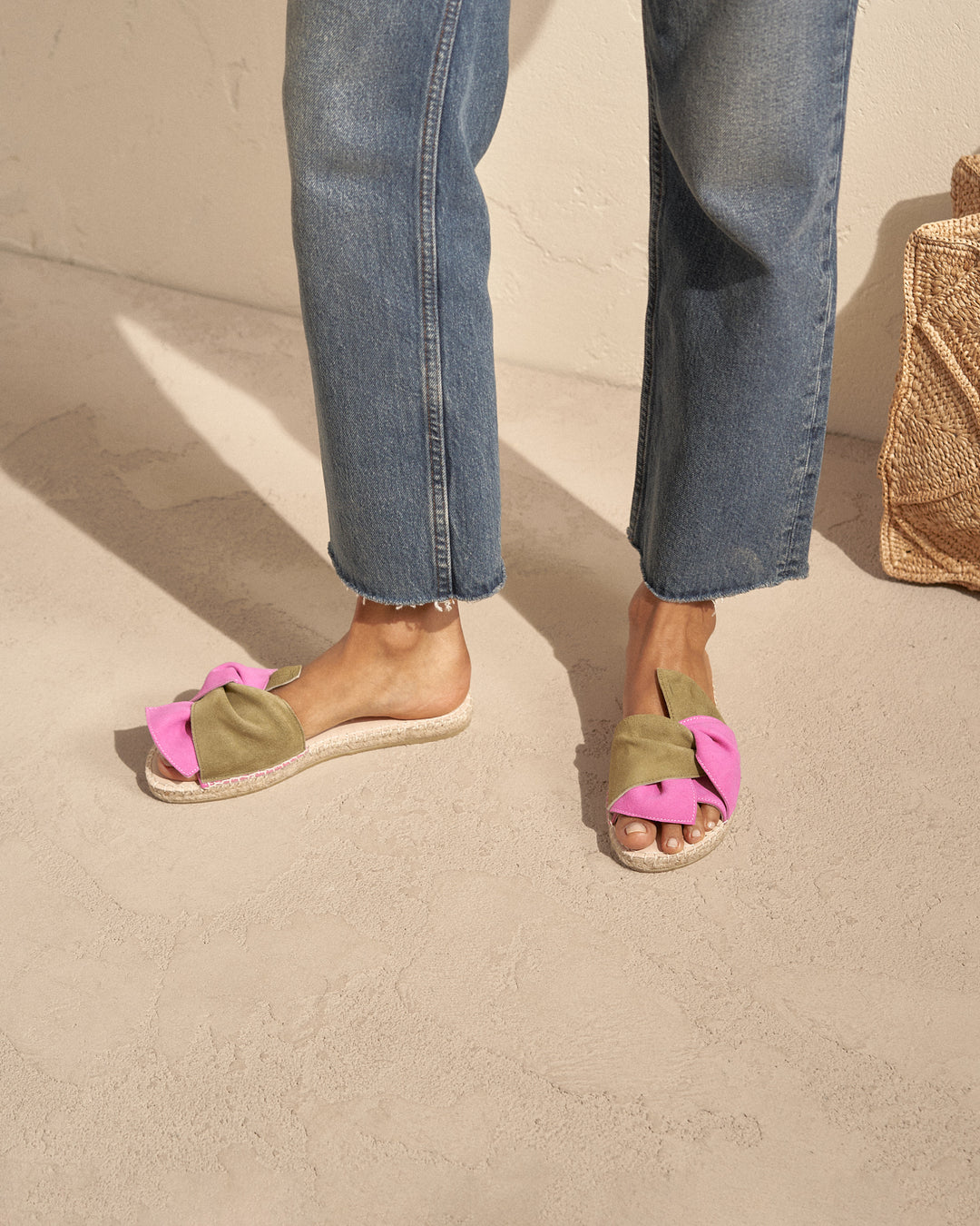 Manebi Sandals With Knot