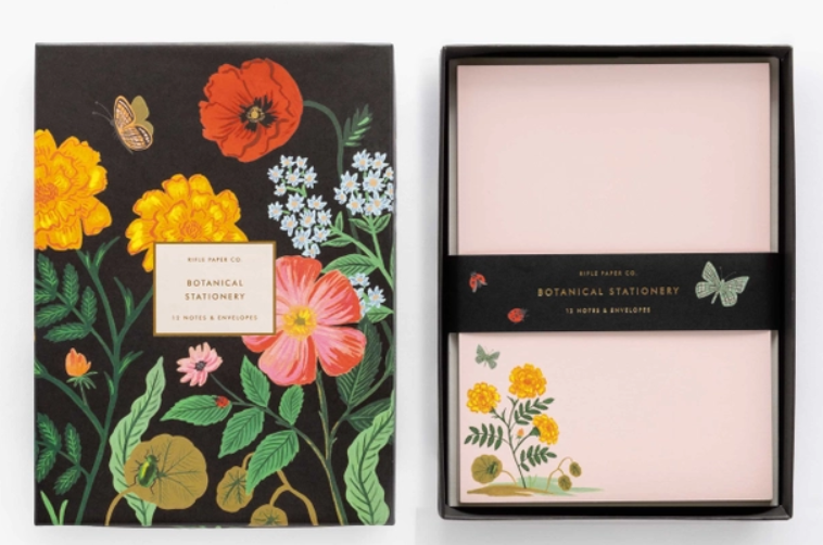 Botanical Social Stationery Set