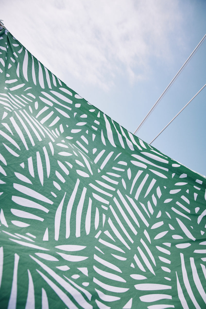 Maxi drap de plage tropics Kaki
