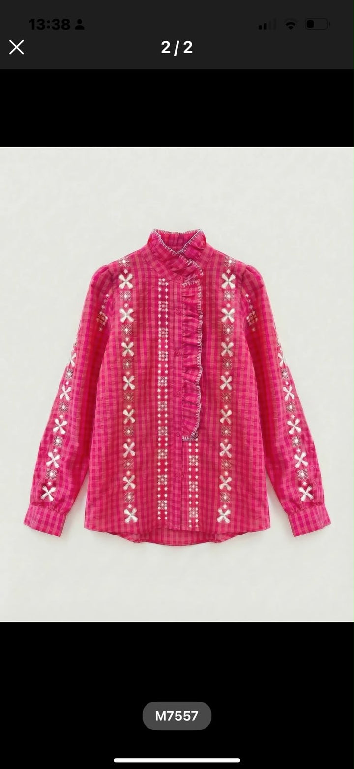 CHEMISE ROSE VANNA