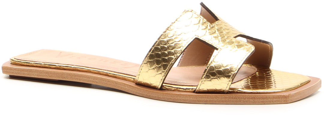 Michigan Sandal | Gold