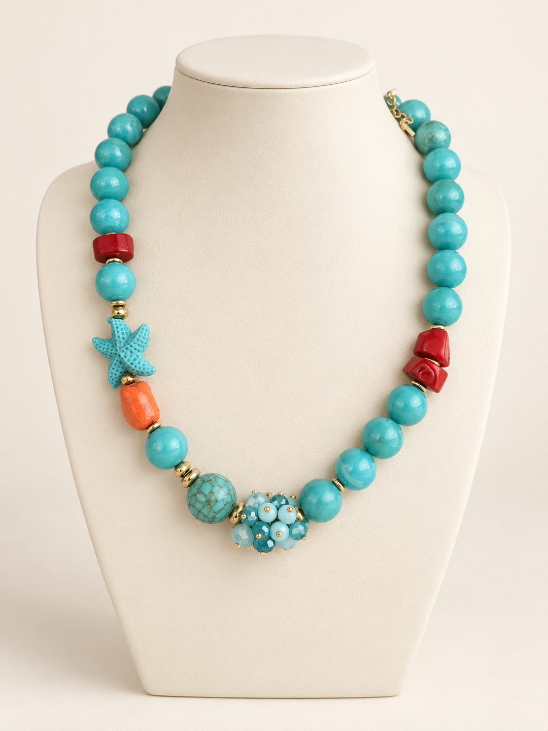 Calypso Turquoise Necklace — studio photograph