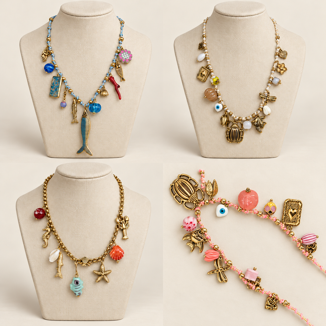 Coralie Necklace — studio photograph