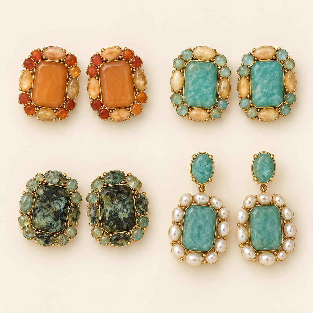 Paloma Earrings — studio photograph