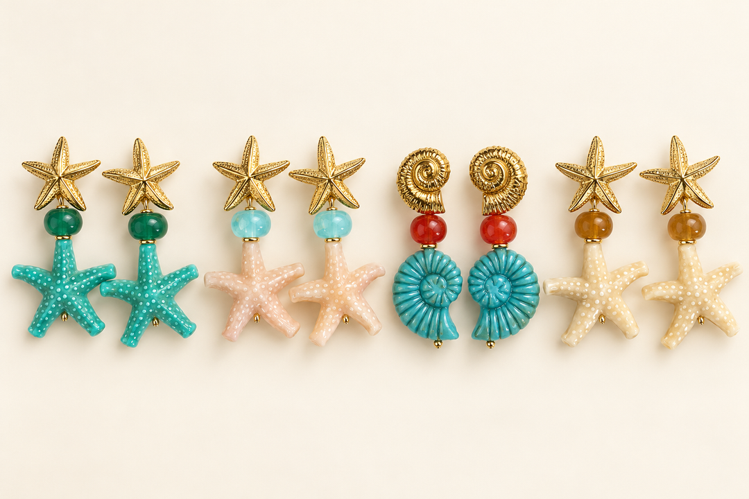 Riviera Earrings — studio photograph