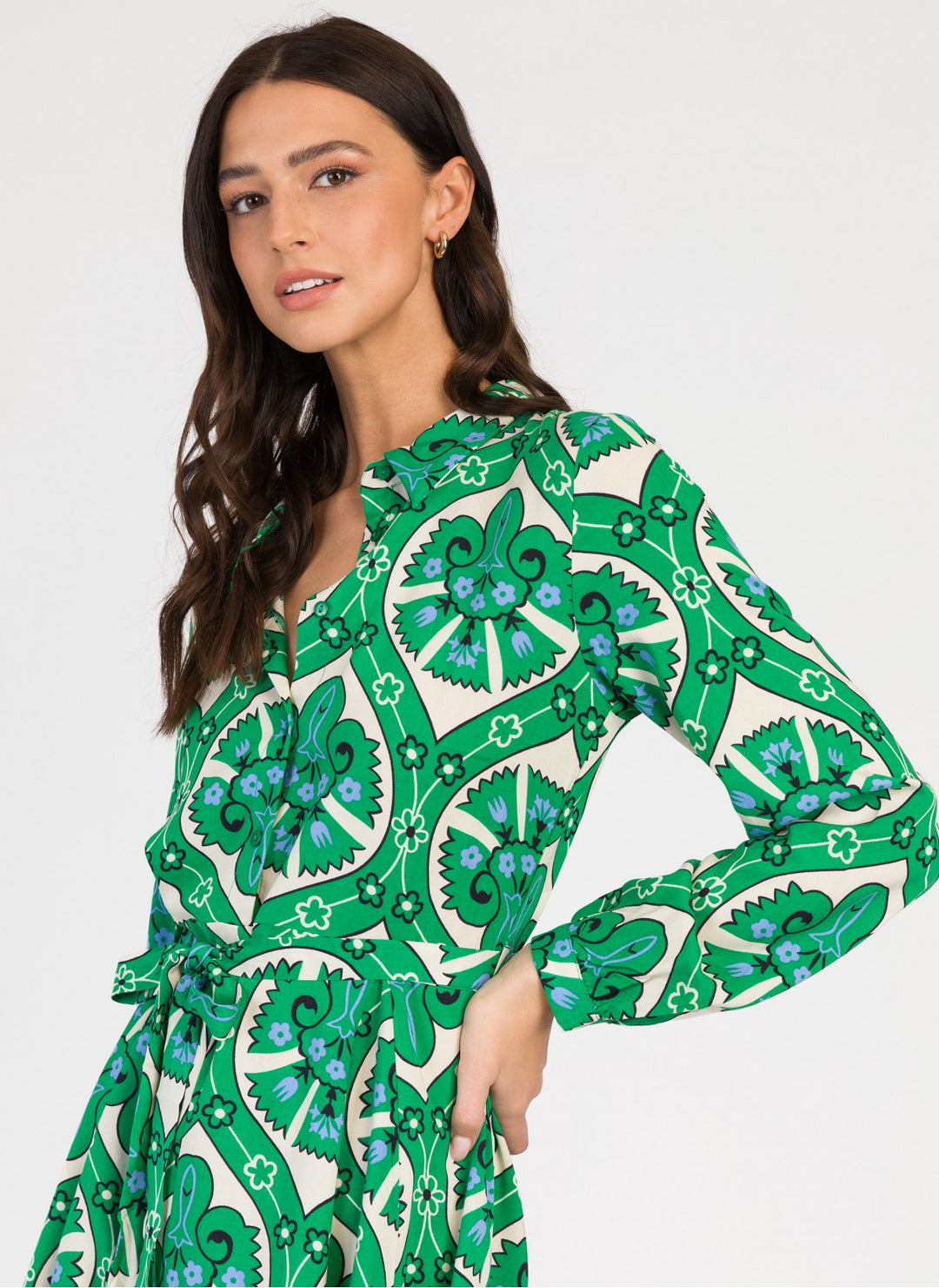 Okapie Dress | Green