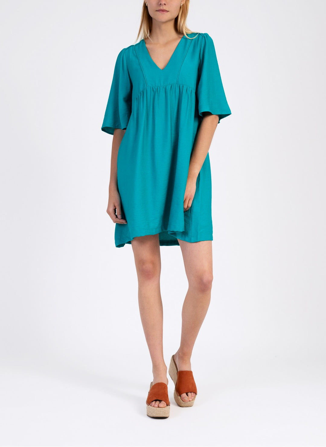 Manolito Dress | Turquoise