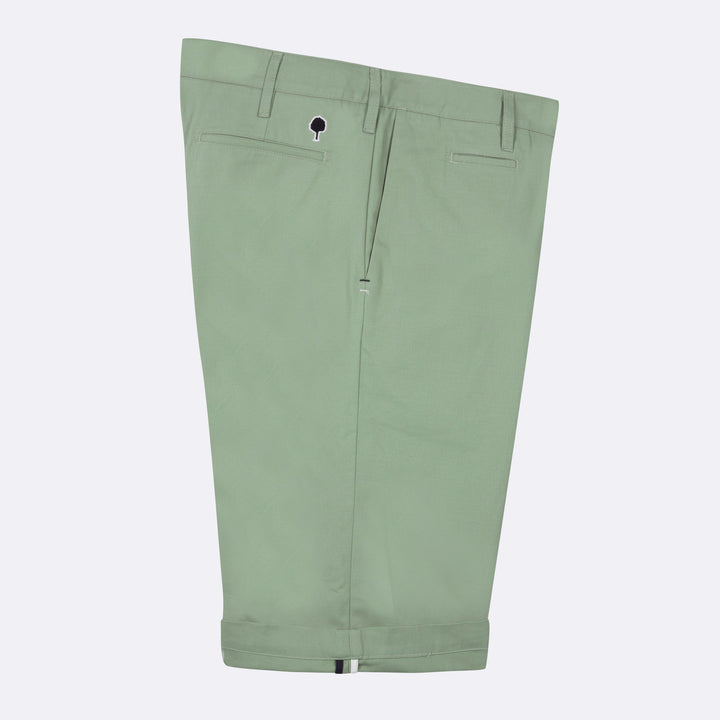 Saulieu Cotton Shorts | Light Green