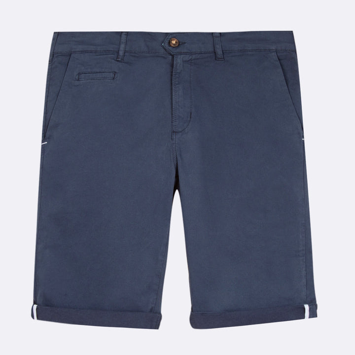 Saulieu Cotton Shorts | Dark Blue