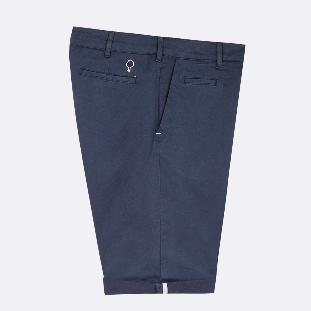 Saulieu Cotton Shorts | Dark Blue