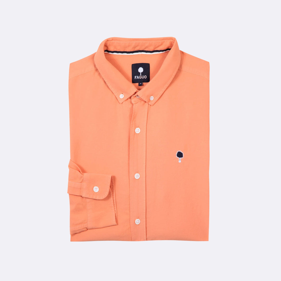Ivoy Cotton Shirt | Peach