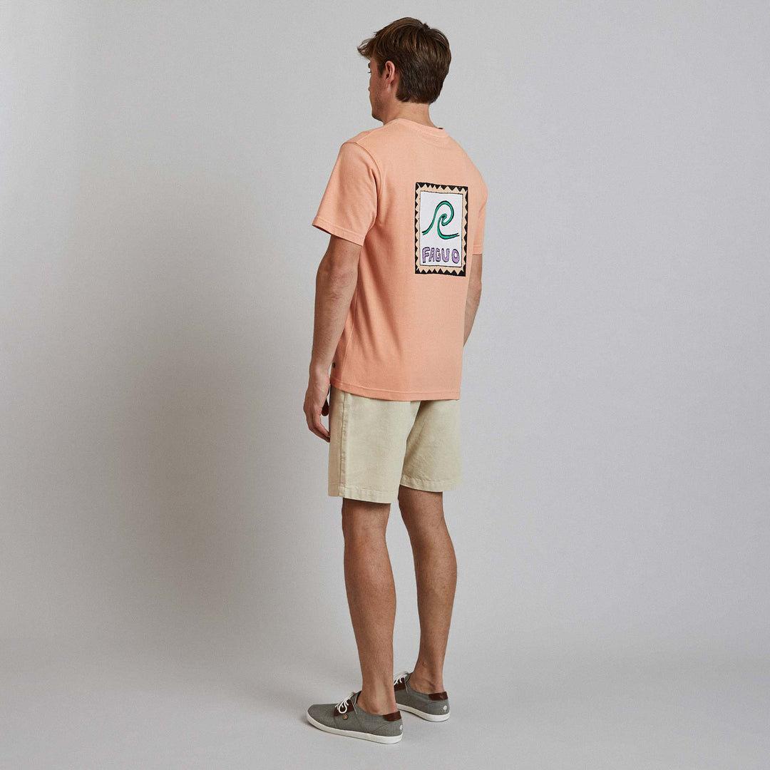 Lugny Cotton T-Shirt | Peach