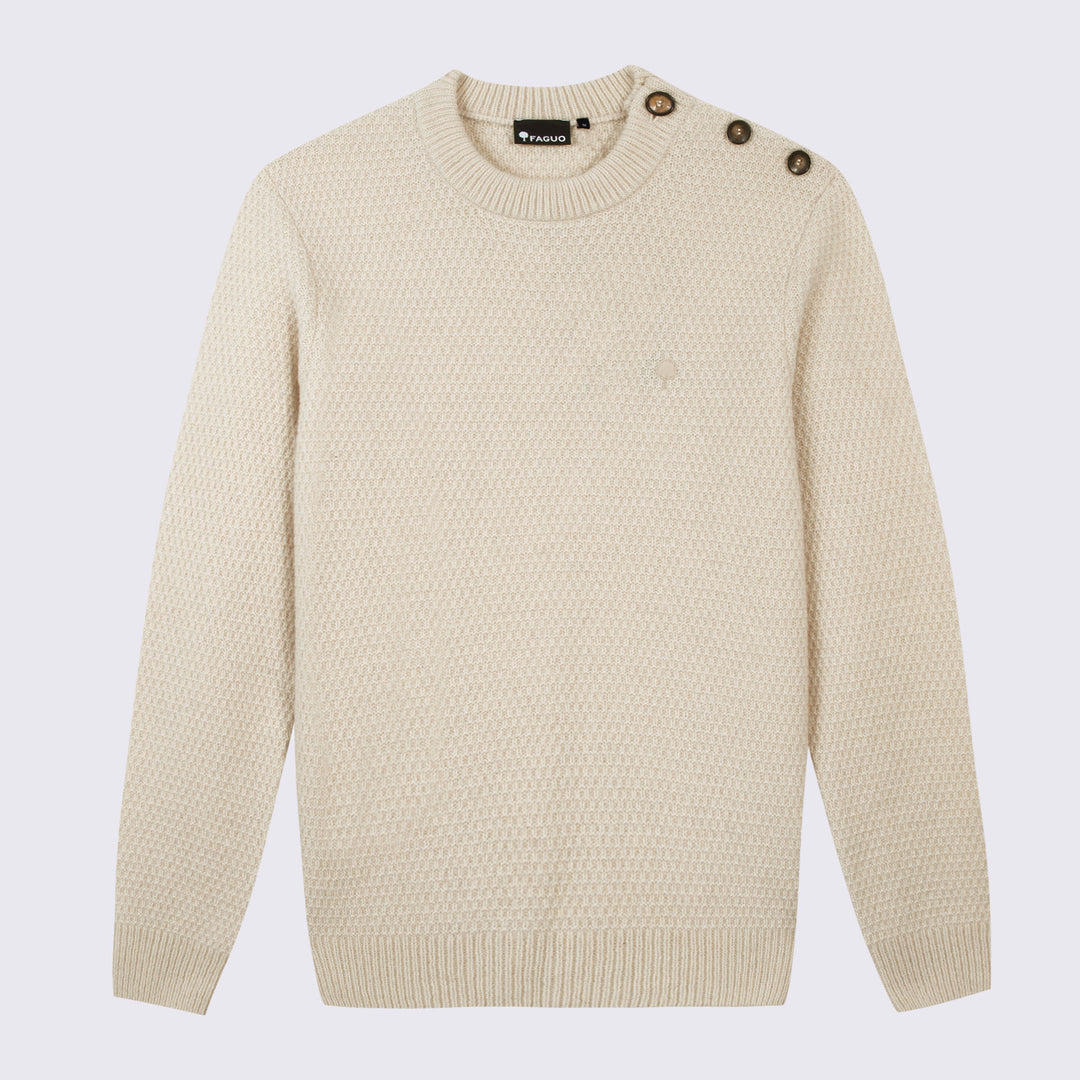 Lucio Cotton Sweatshirt | Sand