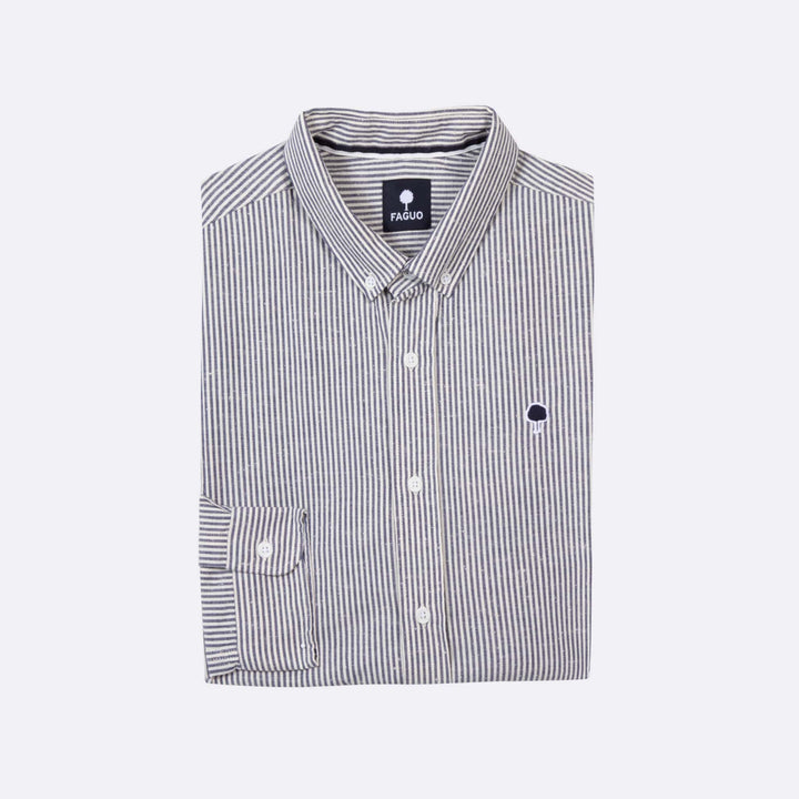 Ivoy Cotton Shirt | Striped