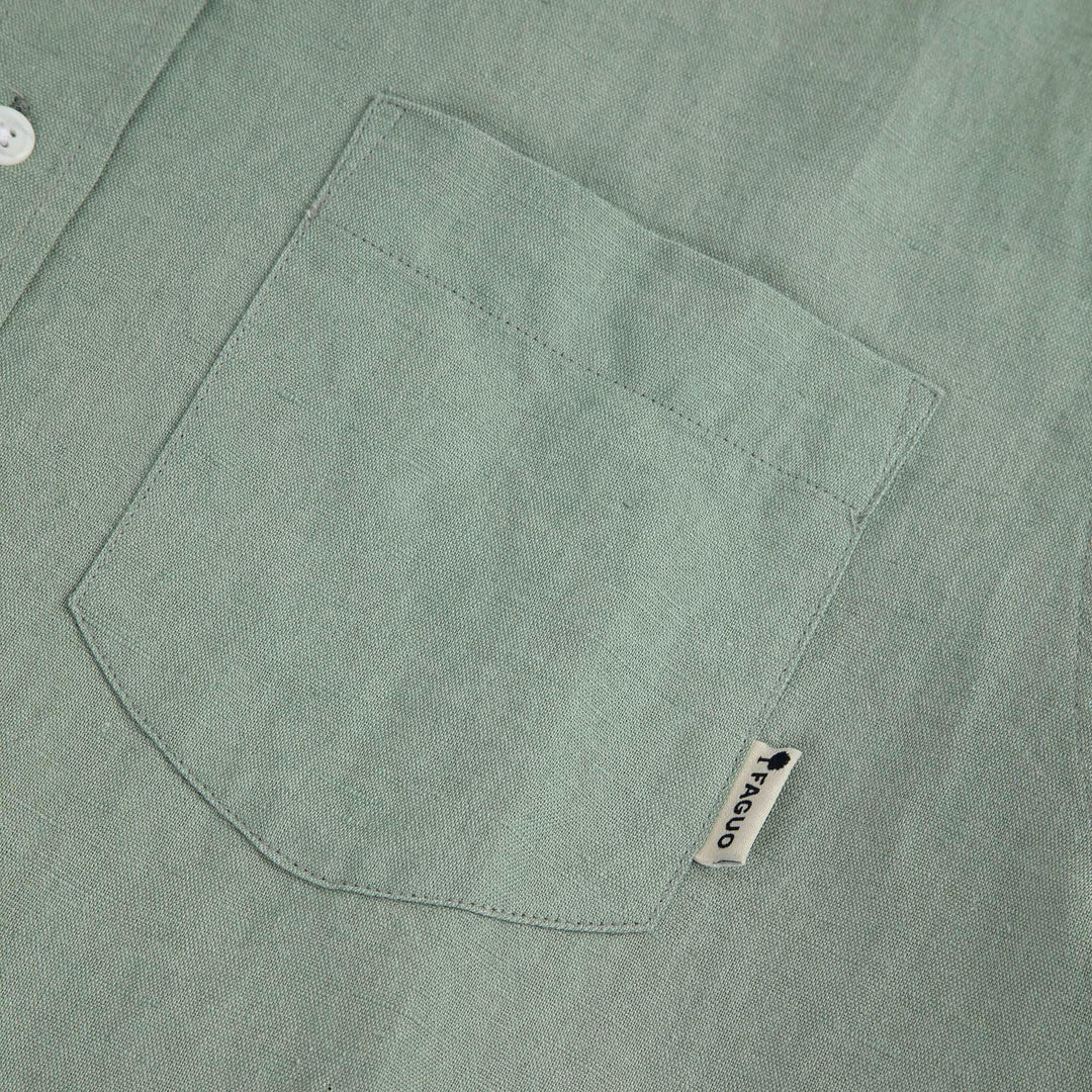 Chiavari Cotton Shirt | Green