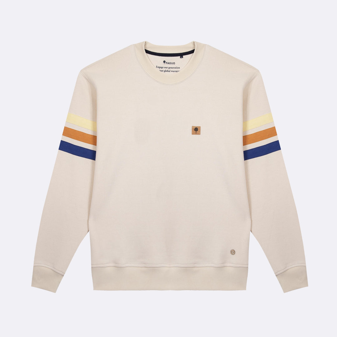 Fango Cotton Sweatshirt | Ecru