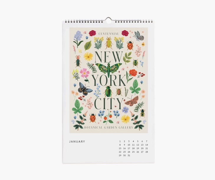 2023 Féte des Plantes Wall Calendar